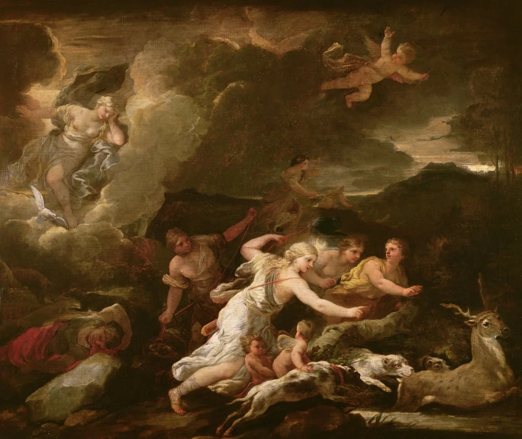 La Caccia di Diana - Louvre, Parigi